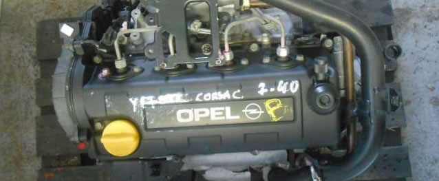 Motor Opel Corsa C 1.7DI 65cv Ref. Y17DTL